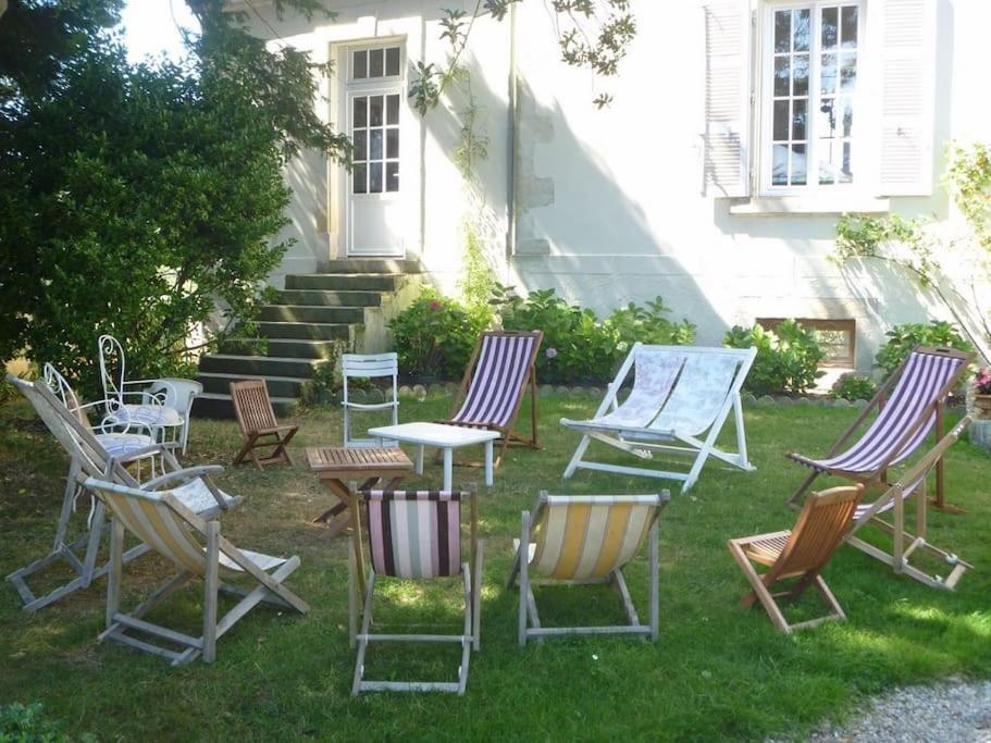 Vaste Maison 23/29 Pers. Piscine Proche Des Plages Villa Longeville-sur-Mer Exterior foto